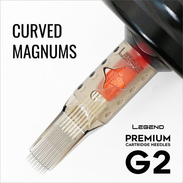 Legend Premium Cartridges G2 (2nd Gen) - Curved Magnums - #12 (0.35mm) - 20/Box