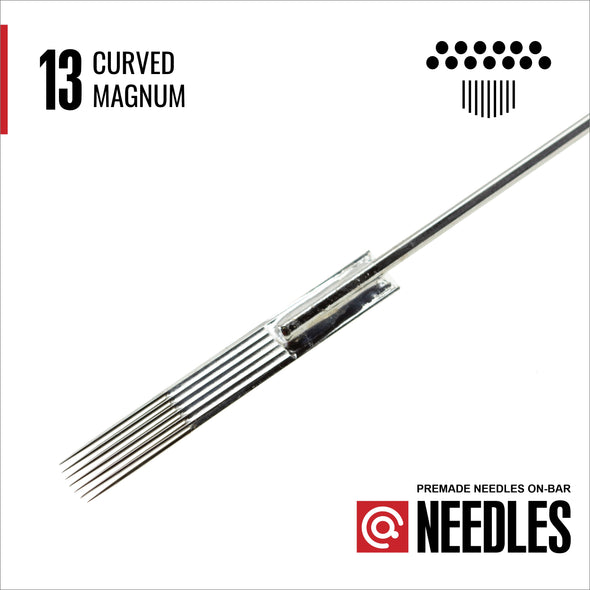 Curved Magnums - Traditional On-Bar Needles-LegendRotary.com