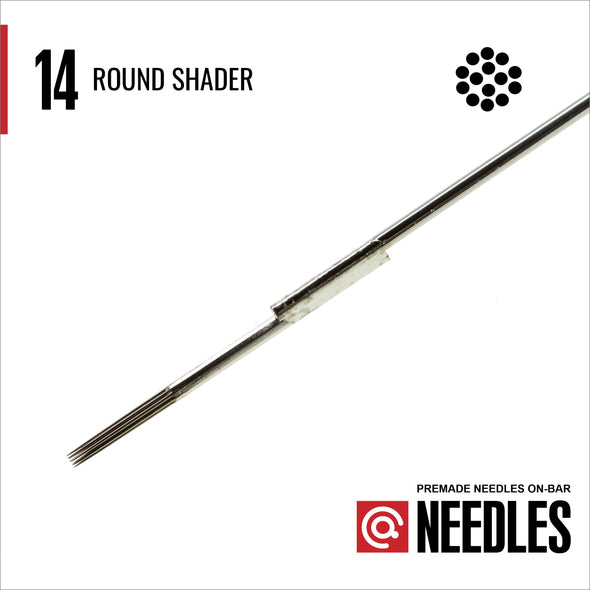 Round Shaders- Traditional On-Bar Needles-LegendRotary.com