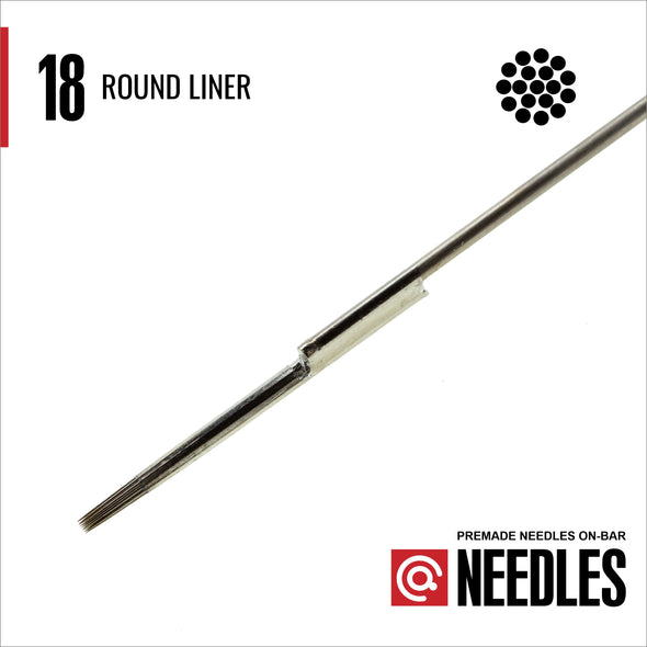 Round Liners - Traditional On-Bar Needles-LegendRotary.com