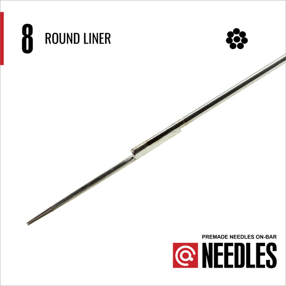 Round Liners - Traditional On-Bar Needles-LegendRotary.com